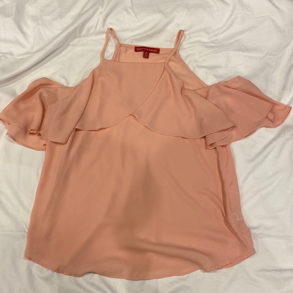 Saks size small off the shoulder top